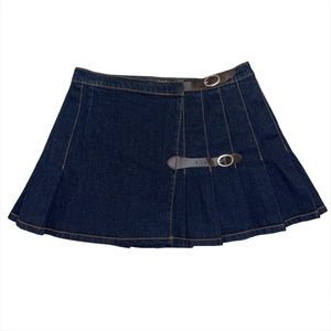 Brandy Melville mini denim skirt